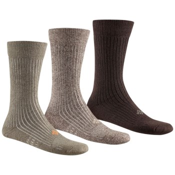 Columbia Sokken Heren, Ribbed Crew Sock - 3 Pack Grijs, 95BKNOEWY